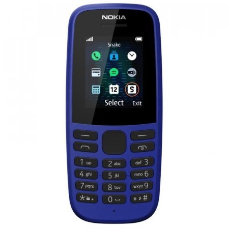 Мобильный телефон Nokia 105 SS синий (16KIGL01A13)
