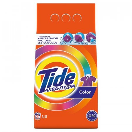 Порошок стиральный автомат Tide Color для цветного белья 3 кг