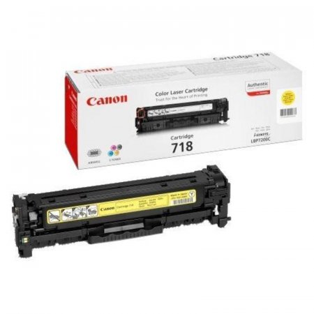 Картридж Canon Cartridge 718 2659B002 желтый