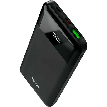 Внешний аккумулятор (power bank) Hoco J102 Cool Figure 10000 мАч черный