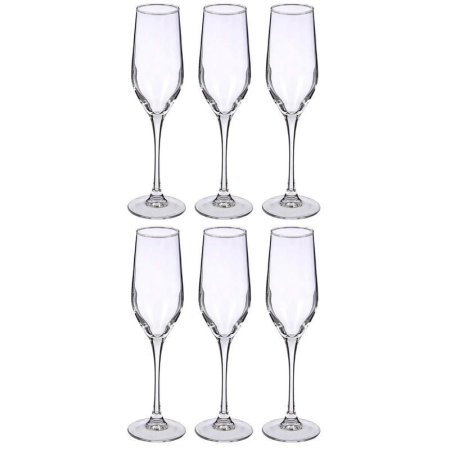 Набор бокалов для шампанского Luminarc Селест стеклянные 160 мл (6 штук  в упаковке)