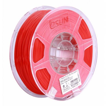 Пластик ABS для 3D-принтера ESUN красный 1.75 мм 1кг
