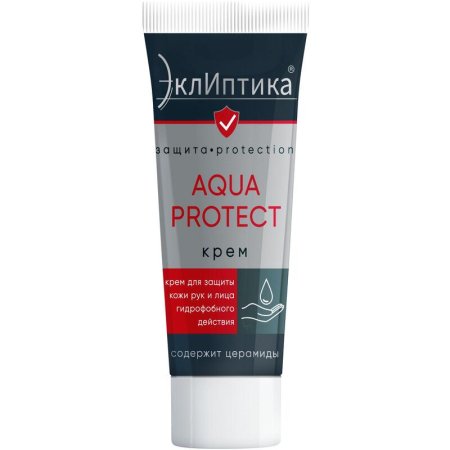 Крем ЭклИптика Aqua Protect защитный гидрофобный для рук и лица 100 мл