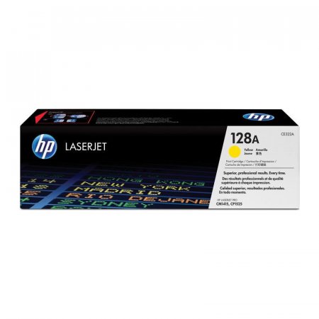 Картридж HP 128A CE322A желтый