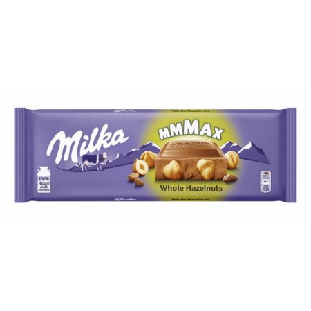 Шоколад Milka молочный с цельным лесным орехом 270 г