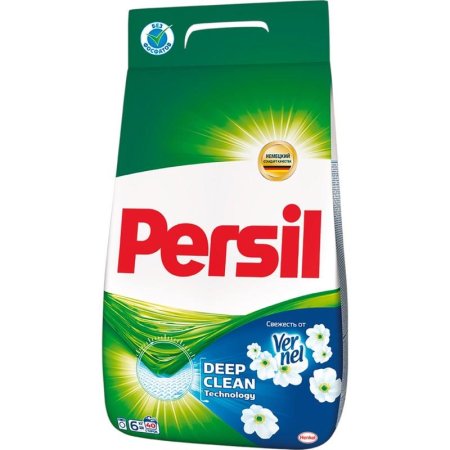 Порошок стиральный автомат Persil Свежесть от Vernel 6 кг (для белого  белья)