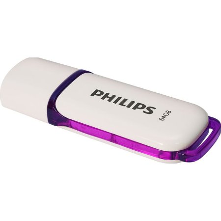 Флешка USB 2.0 64 ГБ Philips SNOW 2.0 (FM64FD70B/97)