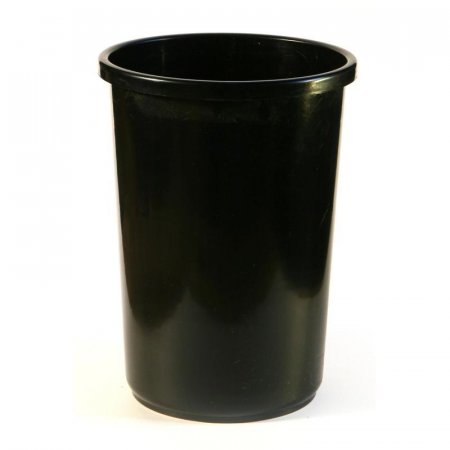 Корзина для мусора 12 л пластик черная (24.5x33.5 см)