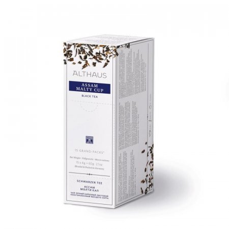 Чай Althaus Assam Malty Cup Grand Pack черный 15 пакетиков