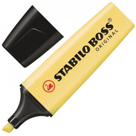 Текстовыделитель Stabilo Boss Original Pastel 70/144 желтый (толщина линии 2-5 мм)