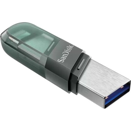 Флешка USB 3.0 128 ГБ Sandisk iXpand Flash Drive Flip  (SDIX90N-128G-GN6NE)