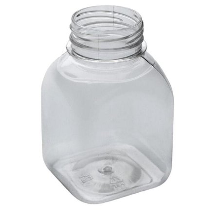 Бутылка с крышкой пластиковая прозрачная 200 мл с широким горлом (400  штук в упаковке)