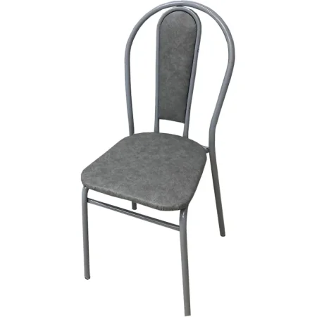Стул обеденный 4351 серый (искусственная кожа, металл) Стул обеденный 4351 серый (искусственная кожа, металл)