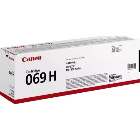 Картридж лазерный Canon CRG 069H C 5097C002 голубой оригинальный  повышенной емкости