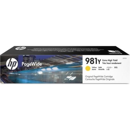 Картридж струйный HP 981Y L0R15A желтый оригинальный повышенной емкости