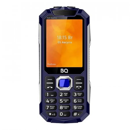 Мобильный телефон BQ-2819 Tank Quattro синий