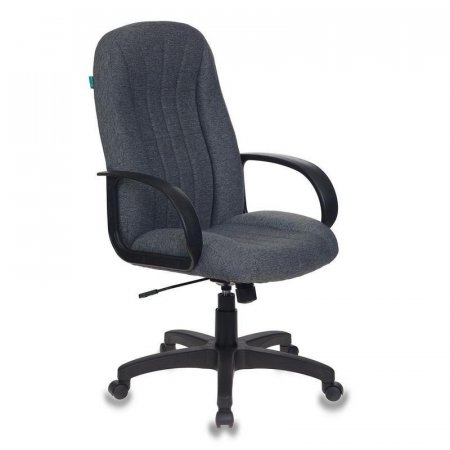 Кресло для руководителя Бюрократ Т-898 серое (ткань, пластик)