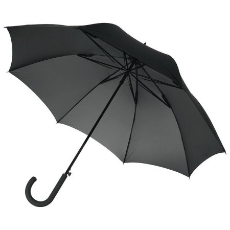 Зонт Unit Wind полуавтомат черный (2392.30)