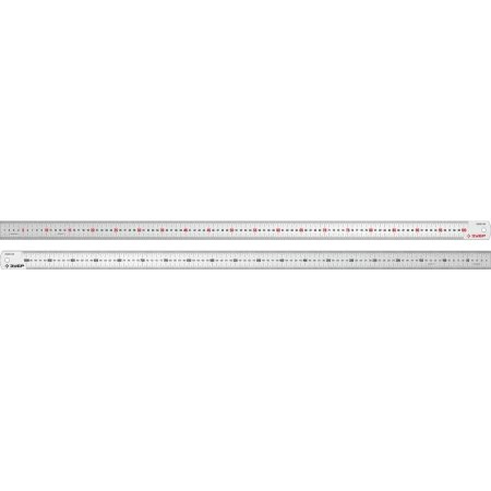 Линейка усиленная Зубр 1000 мм стальная (34280-100)