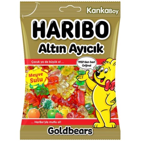 Мармелад Haribo Золотые Мишки 80 г (18 штук в упаковке)