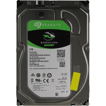 Жесткий диск Seagate BarraCuda 2 ТБ (ST2000DM005)