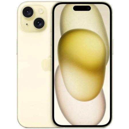 Смартфон Apple iPhone 15 A3092 128 ГБ желтый (MTLF3CH/A)