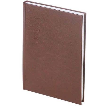 Ежедневник недатированный Attache Ideal балакрон А5+ 136 листов  коричневый (145х205 мм)