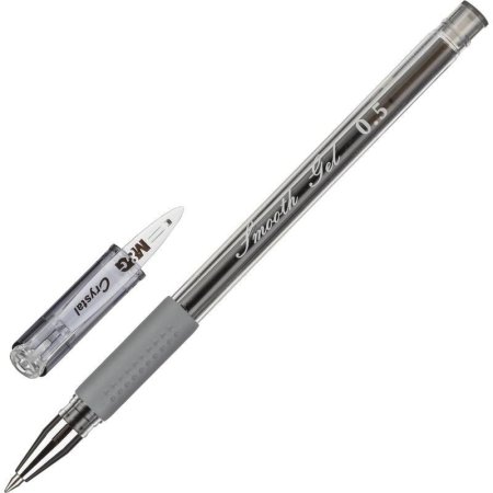 Ручка гелевая неавтоматическая M&G черная (толщина линии 0.35 мм)