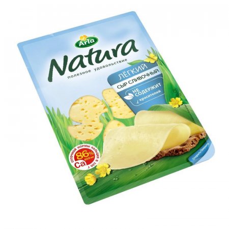 Сыр Arla Natura легкий 30% 150 г (нарезка)