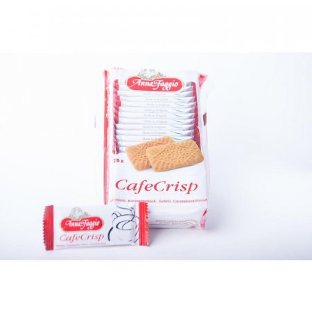 Печенье песочное Anna Faggio Cafe Crisp постное карамельное 150 г (25 штук в упаковке)