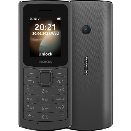 Мобильный телефон Nokia 105 TA-1557 DS черный (1GF019CPA2C02)
