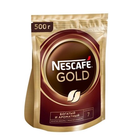 Кофе растворимый Nescafe GOLD 500 г (вакуумный пакет)