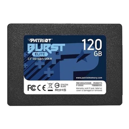 SSD накопитель Patriot Burst Elite 120 ГБ (PBE120GS25SSDR)