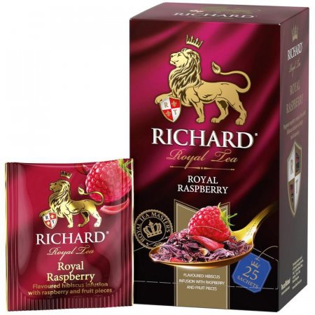Чай Richard Royal Raspberry травяной 25 пакетиков