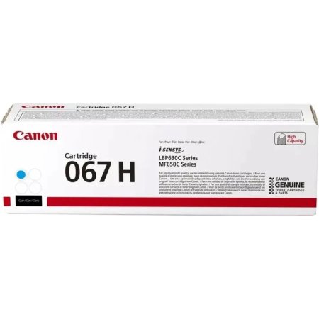 Картридж лазерный Canon CRG 067H C 5105C002 голубой оригинальный  повышенной емкости