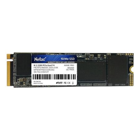 SSD накопитель NeTac N950E Pro 250 ГБ (NT01N950E-250G-E4X)