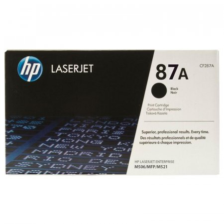 Картридж HP 87A CF287A черный для HP LaserJet Enterprise M506/MFP M52