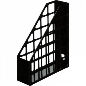 Вертикальный накопитель Attache пластиковый черный ширина 75 мм