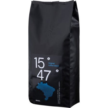 Кофе в зернах 15/47 Original coffee blend 100% арабика 1 кг (пакет)