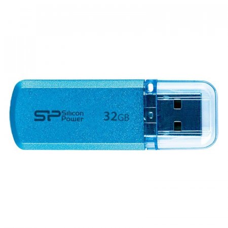 Флеш-память Silicon Power Helios 101 32Gb USB 2.0 синяя