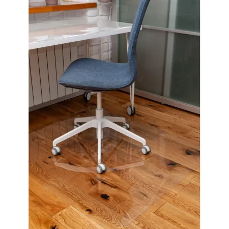 Коврик напольный Easy Chair pt101012c прозрачный (прямоугольный, ПЭТ,  1000х1200 мм) Коврик напольный Easy Chair pt101012c прозрачный (прямоугольный, ПЭТ,  1000х1200 мм)