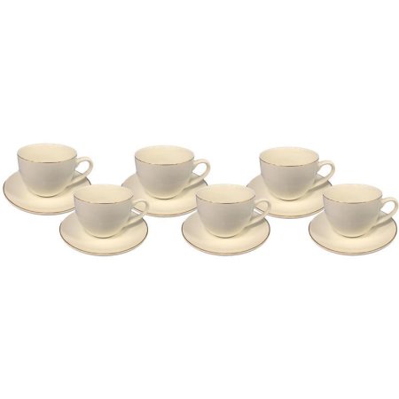 Сервиз чайный Bekker (BK-6831) на 6 персон фарфор (12 предметов)