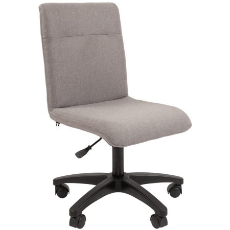 Кресло офисное Chairman 025 светло-серое (ткань, пластик)