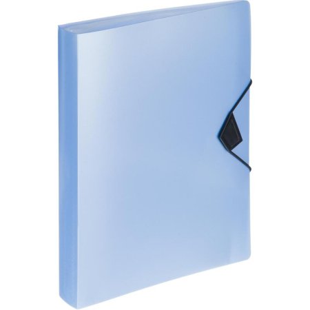 Папка файловая на 60 файлов Attache Selection Breeze А4 40 мм голубой  топаз (толщина обложки 0.7 мм)
