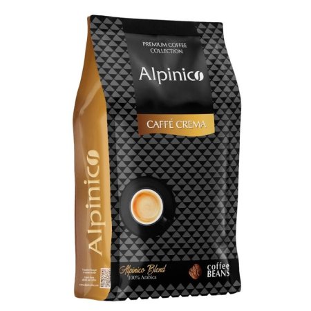 Кофе в зернах Alpinico Caffe Crema 100% арабика 1 кг