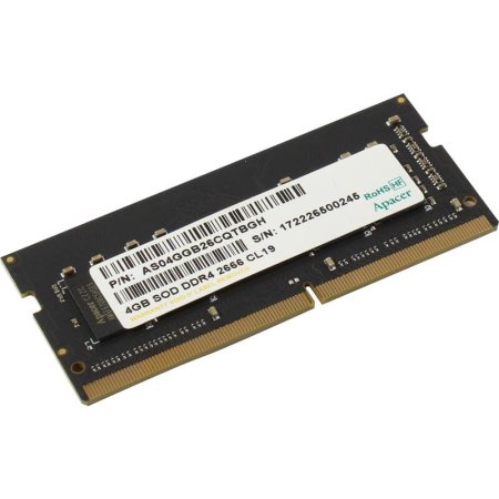 Оперативная память Apacer 4 ГБ AS04GGB26CQTBGH (SO-DIMM DDR4)