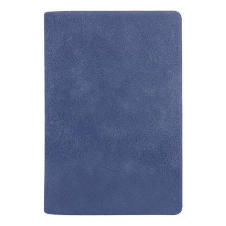 Ежедневник полудатированный InFolio Soft искусственная кожа А5 160  листов синий (140х200 мм)