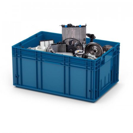 Ящик (лоток) универсальный полипропиленовый I Plast RL-KLT 6280 592x396x280 мм синий