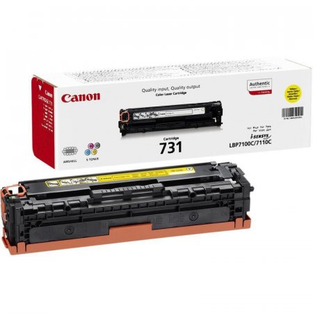 Картридж Canon Cartridge 731 6269B002 желтый