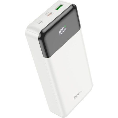 Внешний аккумулятор (power bank) Hoco J102A Cool Figure 20000 мАч белый  (J102A COOL FIGURE WHITE)